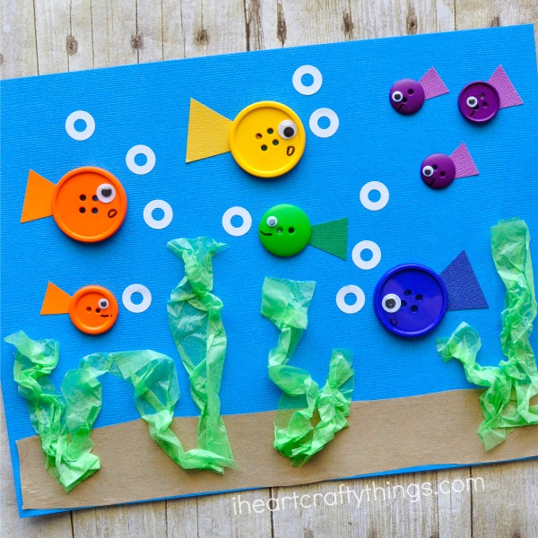 button-fish-craft