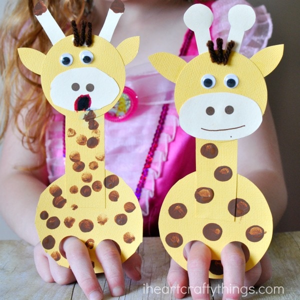 zoo animal finger puppets