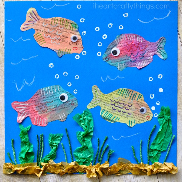 newspaper-fish-art-project-2