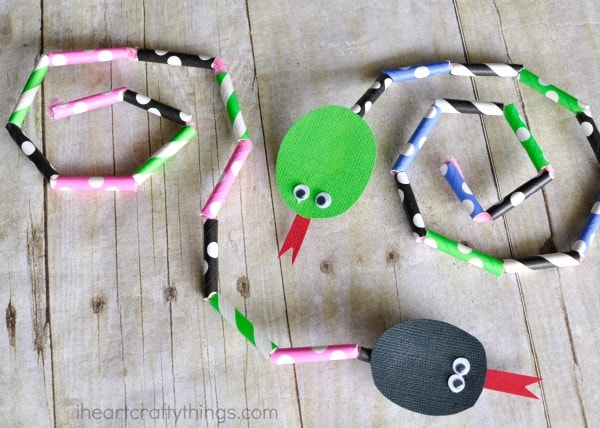 Bendable Snake Craft for Kids