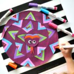 This painted paper snake craft for kids is a fabulous open ended craft where children will have fun designing their own patterns and creating a one-of-a-kind snake. Makes a great summer kids craft.