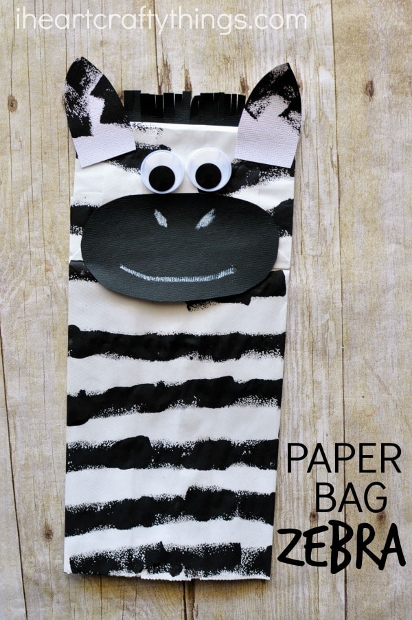 paper-bag-zebra-craft