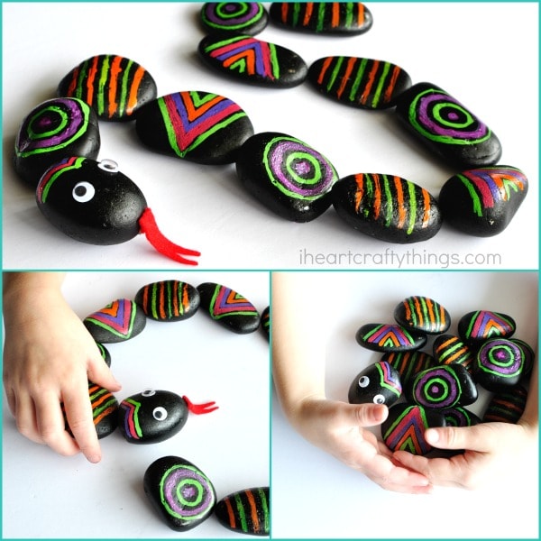 patterned-rocks-snake-craft-3