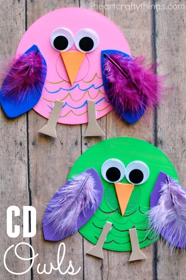 recycled-cd-owl-craft