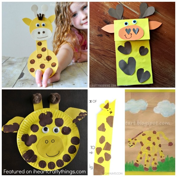 50+ Zoo Animal Crafts For Kids - I Heart Crafty Things