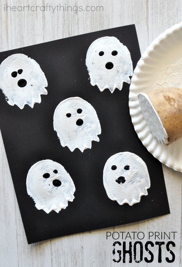 potato-print-ghost-craft