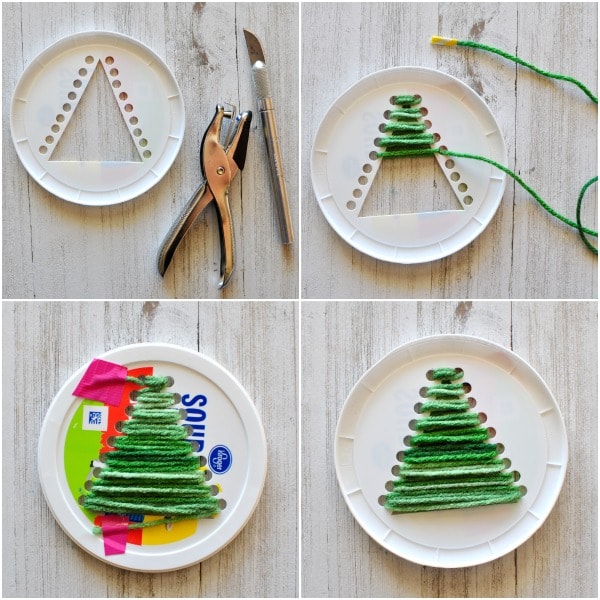 plastic-lid-christmas-tree-craft-3