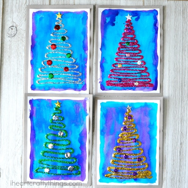 glittery-christmas-tree-craft-5