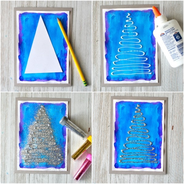 swirly-glittery-christmas-tree-craft