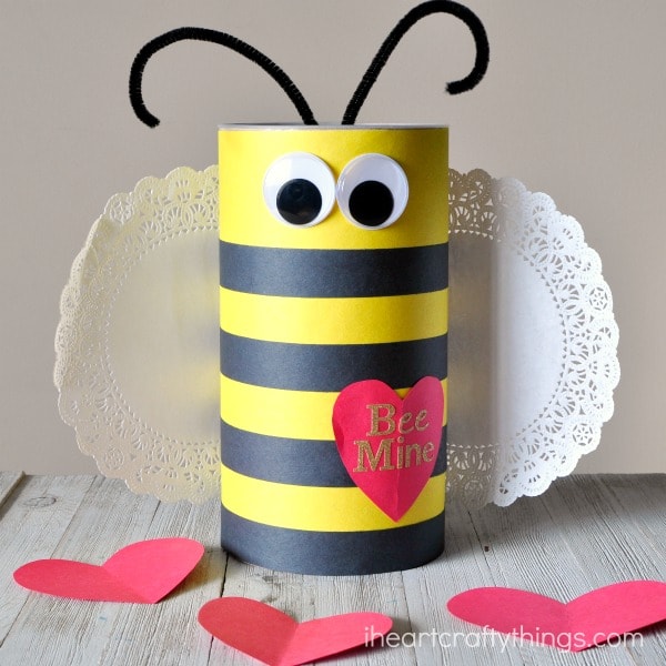 bee valentine box 2