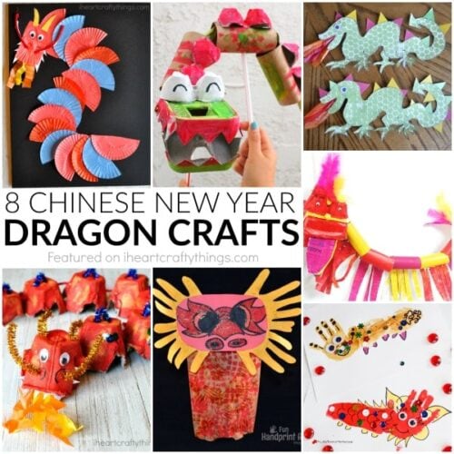 Chinese New Year Dragon Crafts - I Heart Crafty Things