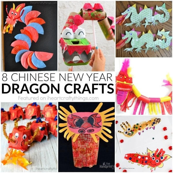 Chinese New Year Dragon Crafts I Heart Crafty Things