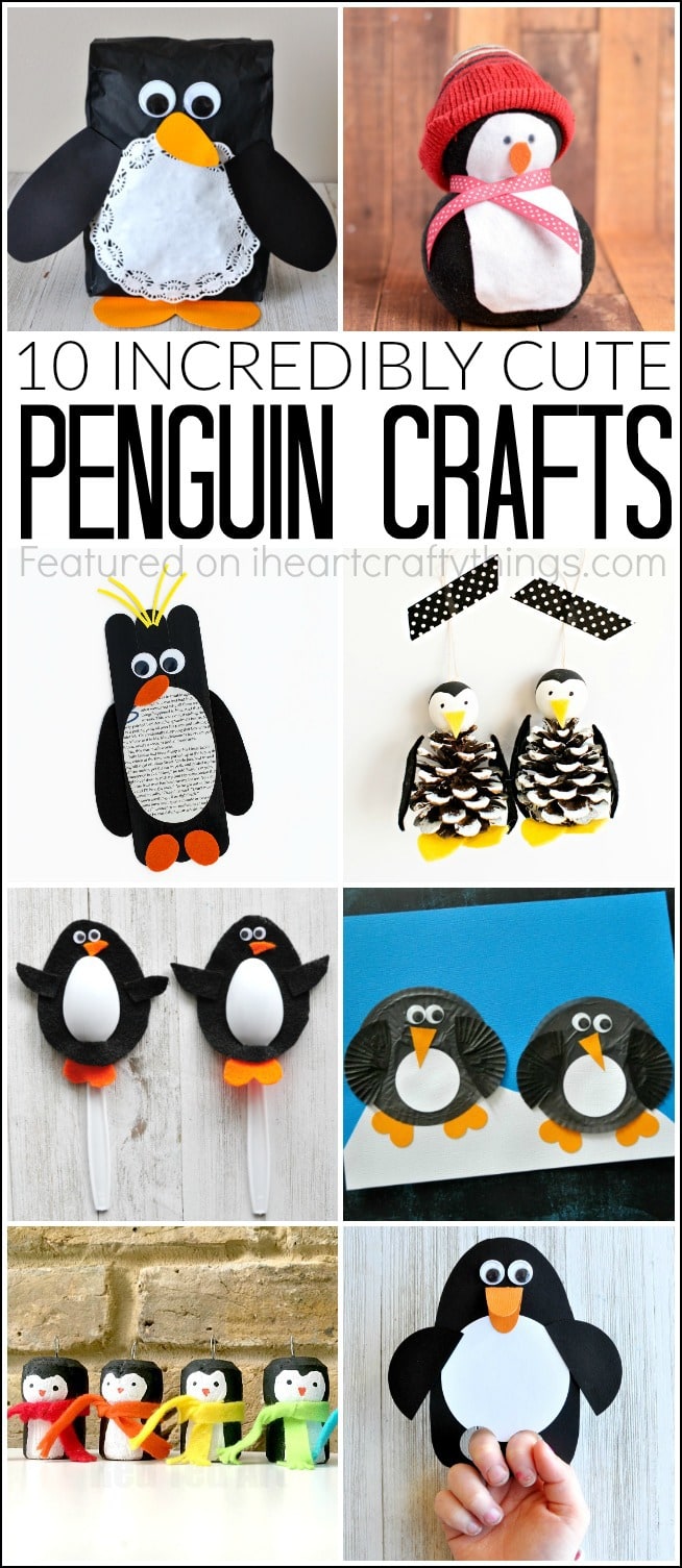 incredibly cute penguin crafts