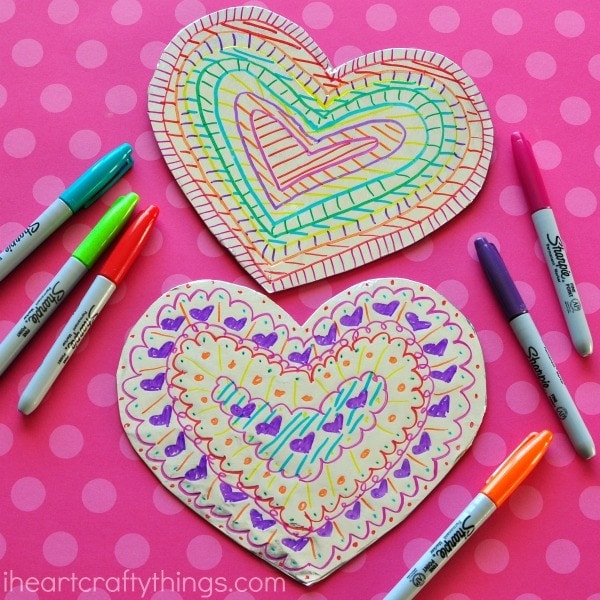 valentines day heart craft