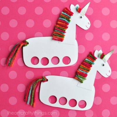 Incredibly Cute And Playful Unicorn Puppets - I Heart Crafty Things