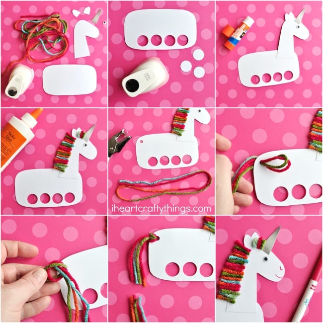 unicorn craft puppets 5