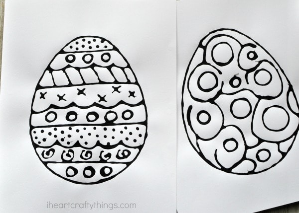 Fun Easter Eggs Diy Layering Stencils Painting Scrapbook - Temu