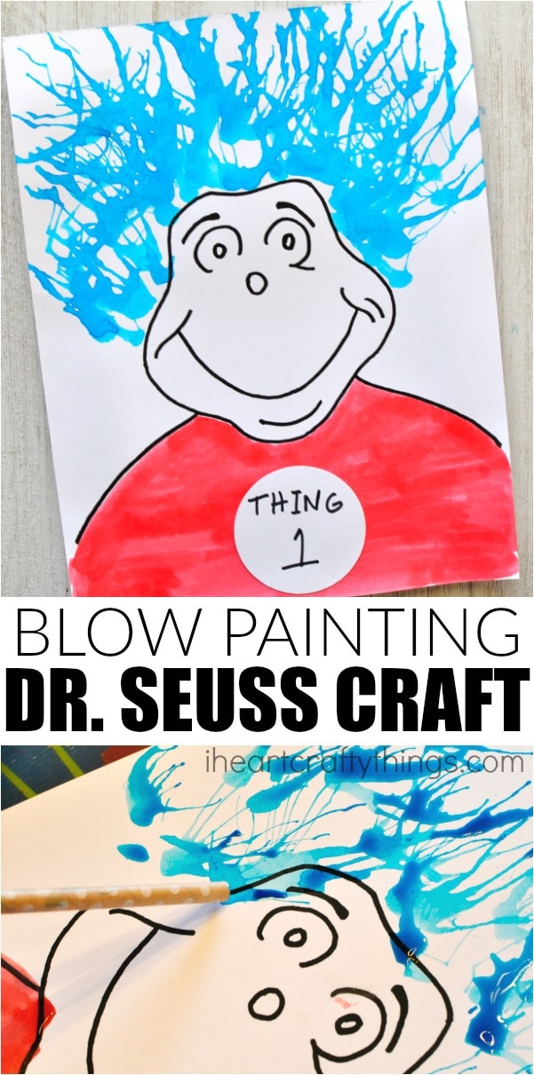 blow painting dr seuss craft