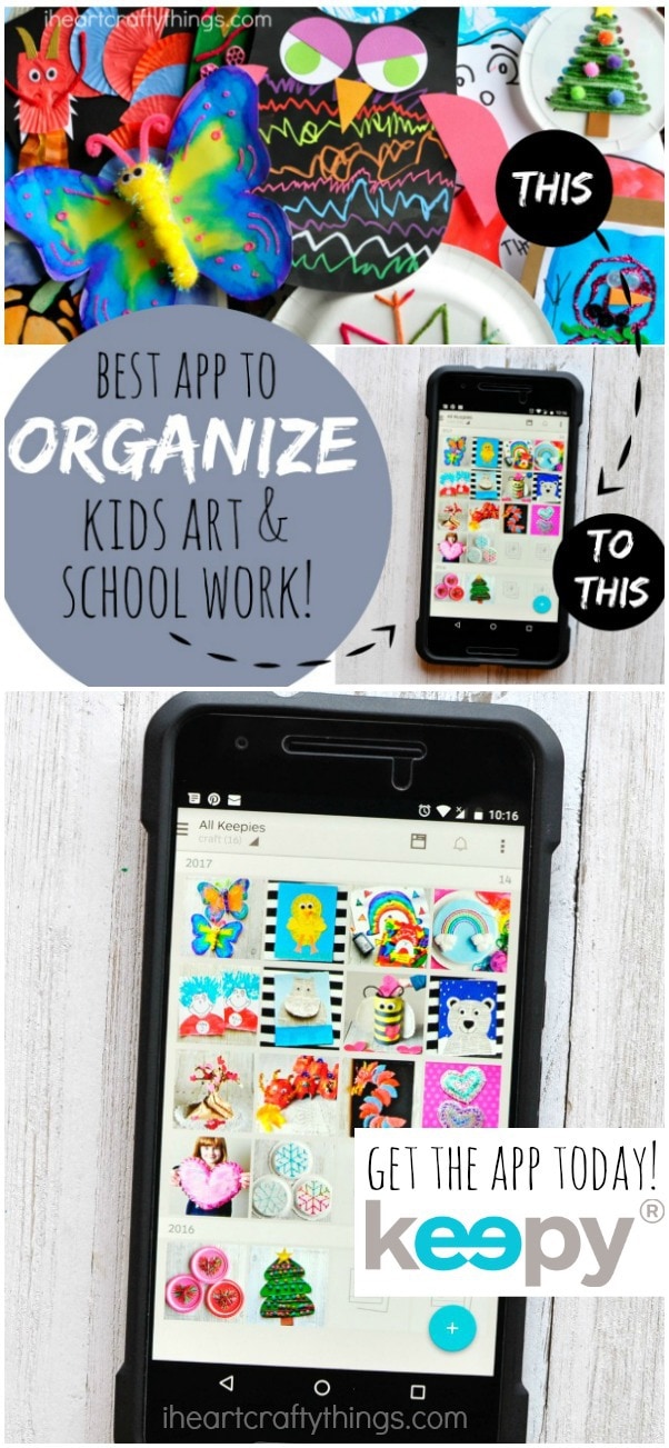 how to organize kids artwork 3