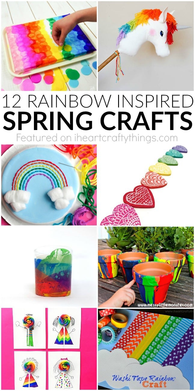 rainbow spring crafts