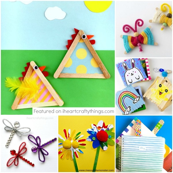 25 Crazy Cool Craft Stick Crafts For Kids - I Heart Crafty Things