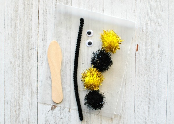 fuzzy bee craft 4