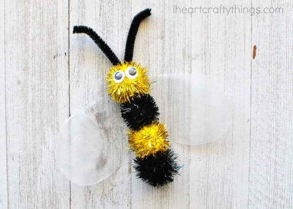 fuzzy bee craft 5