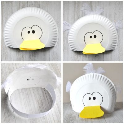 Silly Paper Plate Bird Hats Your Kids Will Love - I Heart Crafty Things