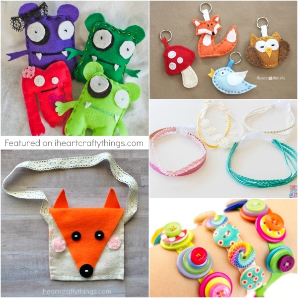 DIY Felt Fox Purse Kids Sewing Craft  Kids sewing crafts, Sewing projects  for kids, Sewing for kids