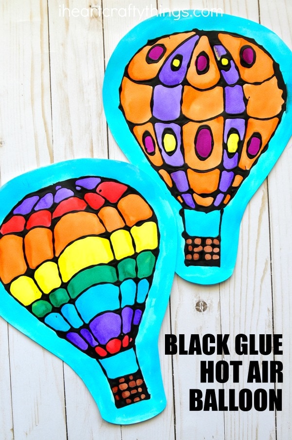 hot air balloon craft project