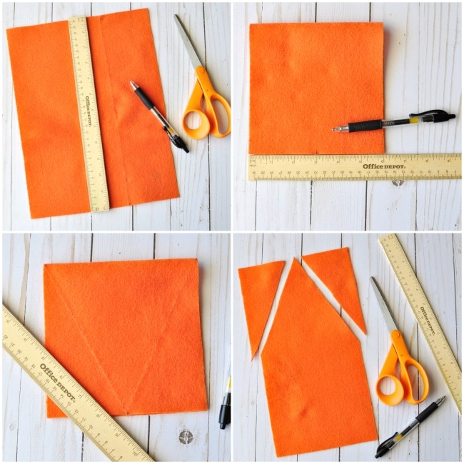 diy felt fox purse 3