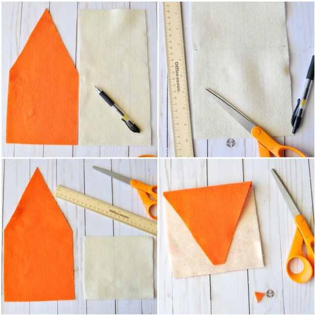 diy felt fox purse 4