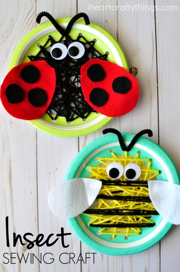 kids insect sewing craft 2