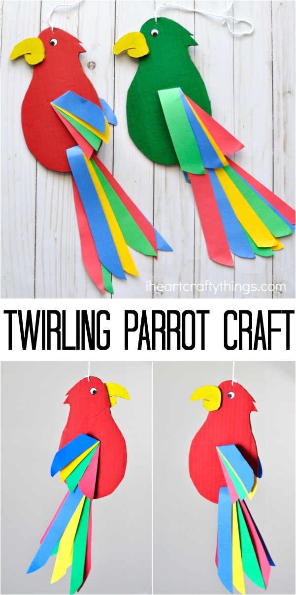 twirling parrot craft 3