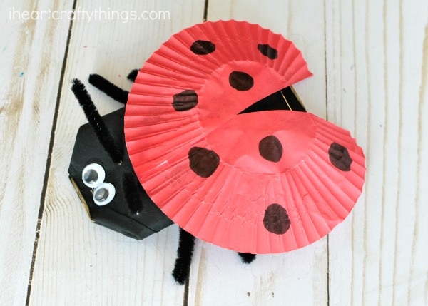 cardboard tube lady bug craft 3