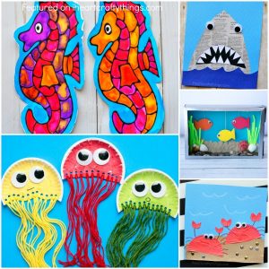 25 Fabulously Creative Ocean Crafts - I Heart Crafty Things