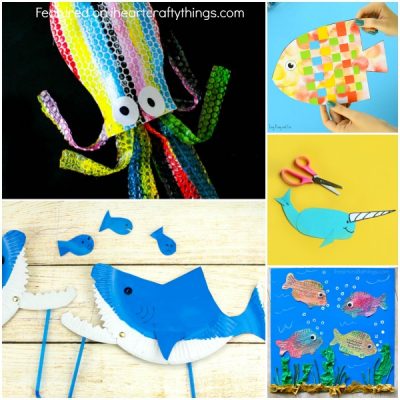 25 Fabulously Creative Ocean Crafts - I Heart Crafty Things