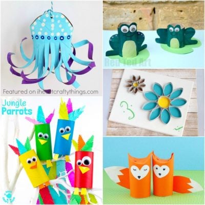 25 Fabulously Creative Cardboard Tube Crafts - I Heart Crafty Things