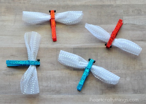 clothespin dragonfly craft 4