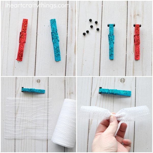 Clothespin Dragonflies for Colorful Room Decor - Mod Podge Rocks