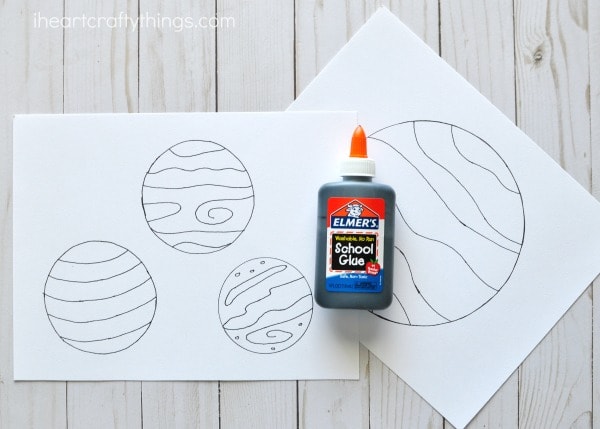 How to Make Black Glue - The Kitchen Table Classroom