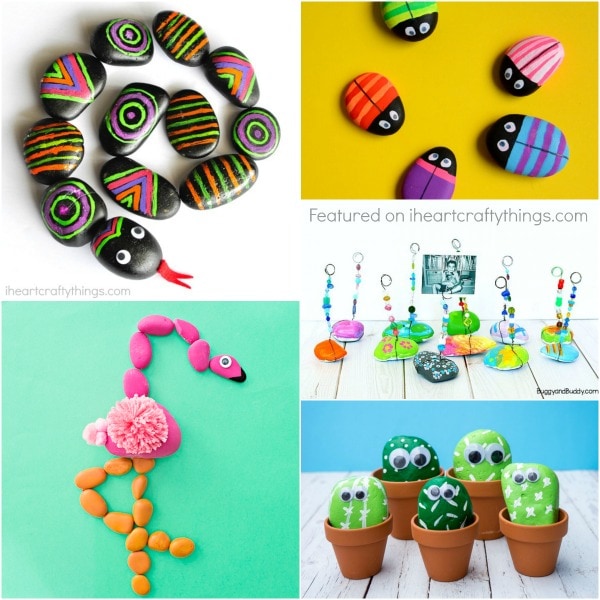 Creative Rock Crafts for Kids - Arty Crafty Kids