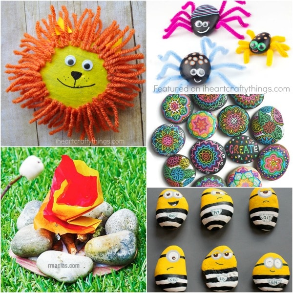 20+ Awesome Fun Rock Crafts For Kids - Kids Craft Room