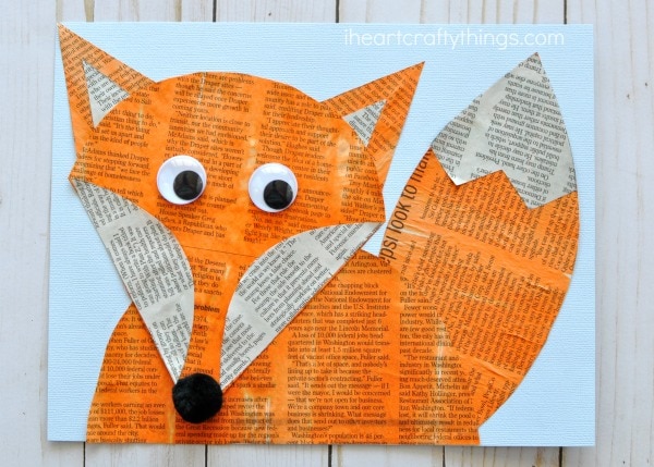 newspaper fox craft 2