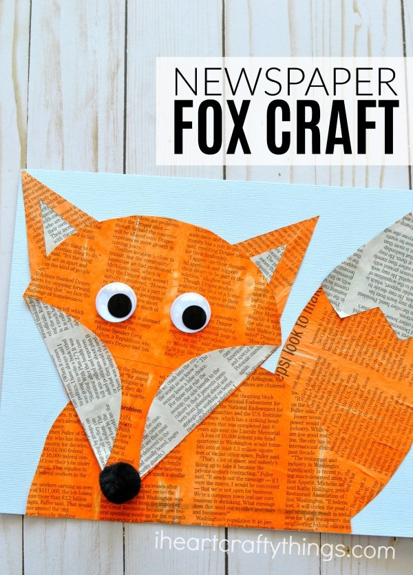 newspaper fox craft 5