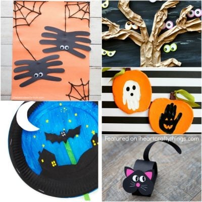 Simple Halloween Crafts Kids Will Love! - I Heart Crafty Things