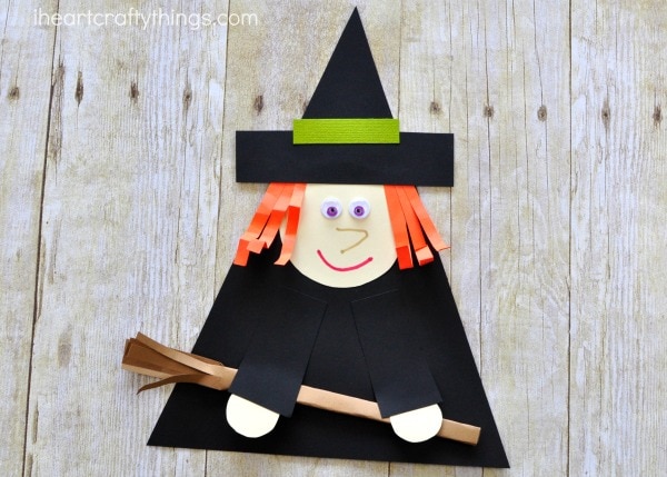 witch paper craft 3