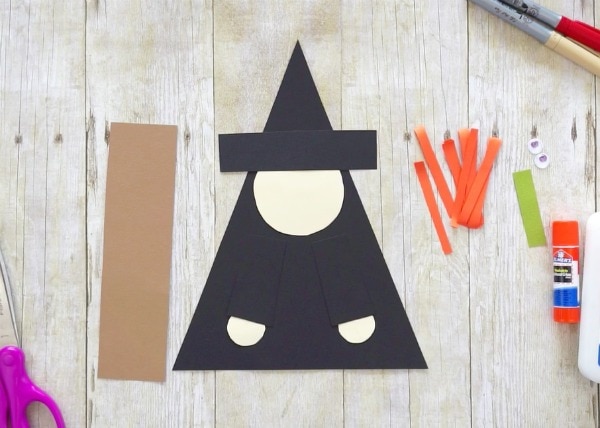 witch paper craft 6