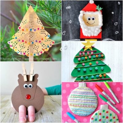 50+ Christmas Arts And Crafts Ideas  I Heart Crafty Things