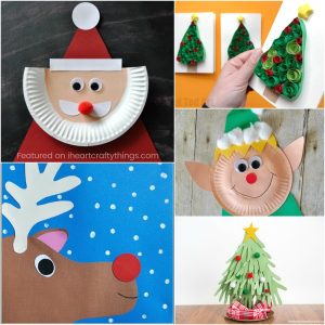 50+ Christmas Arts And Crafts Ideas - I Heart Crafty Things